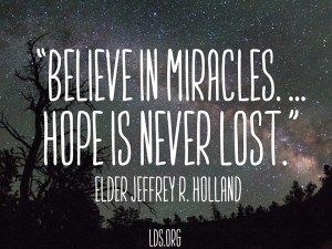 Hope Is Never Lost